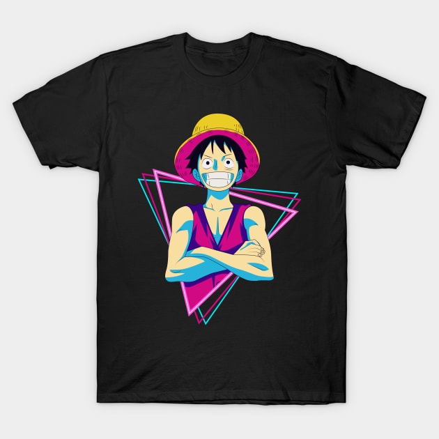 One Piece - Luffy T-Shirt by mounier